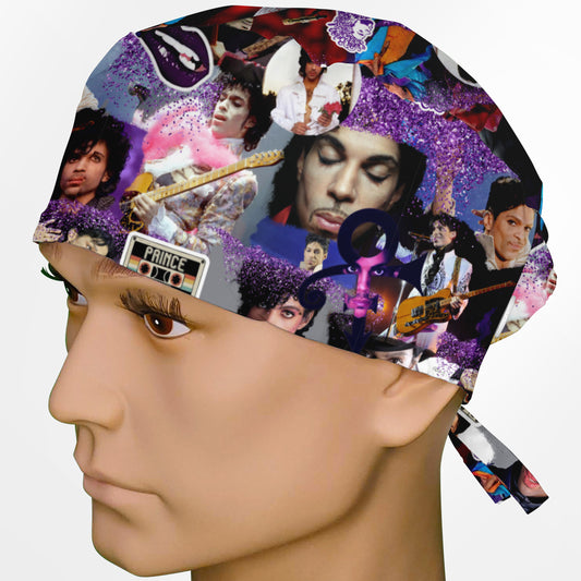 Prince Purple Surgeon Scrub Cap