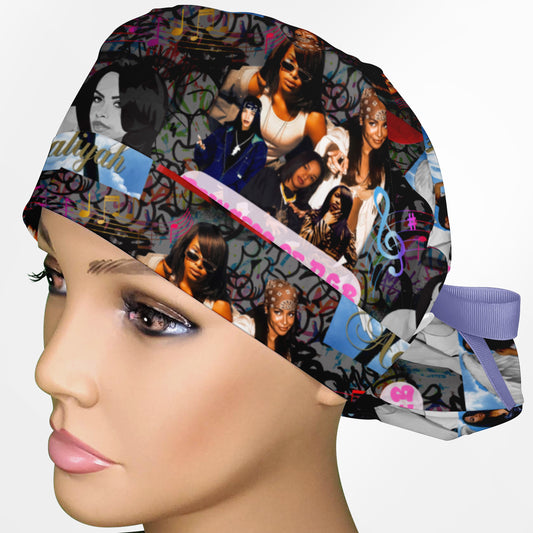 Princess of R&B Ponytail Scrub Cap