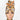 Harvest Latte High Bun Ponytail Scrub Cap