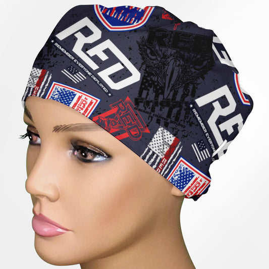 R.E.D Low-Tie Surgeon Scrub Cap