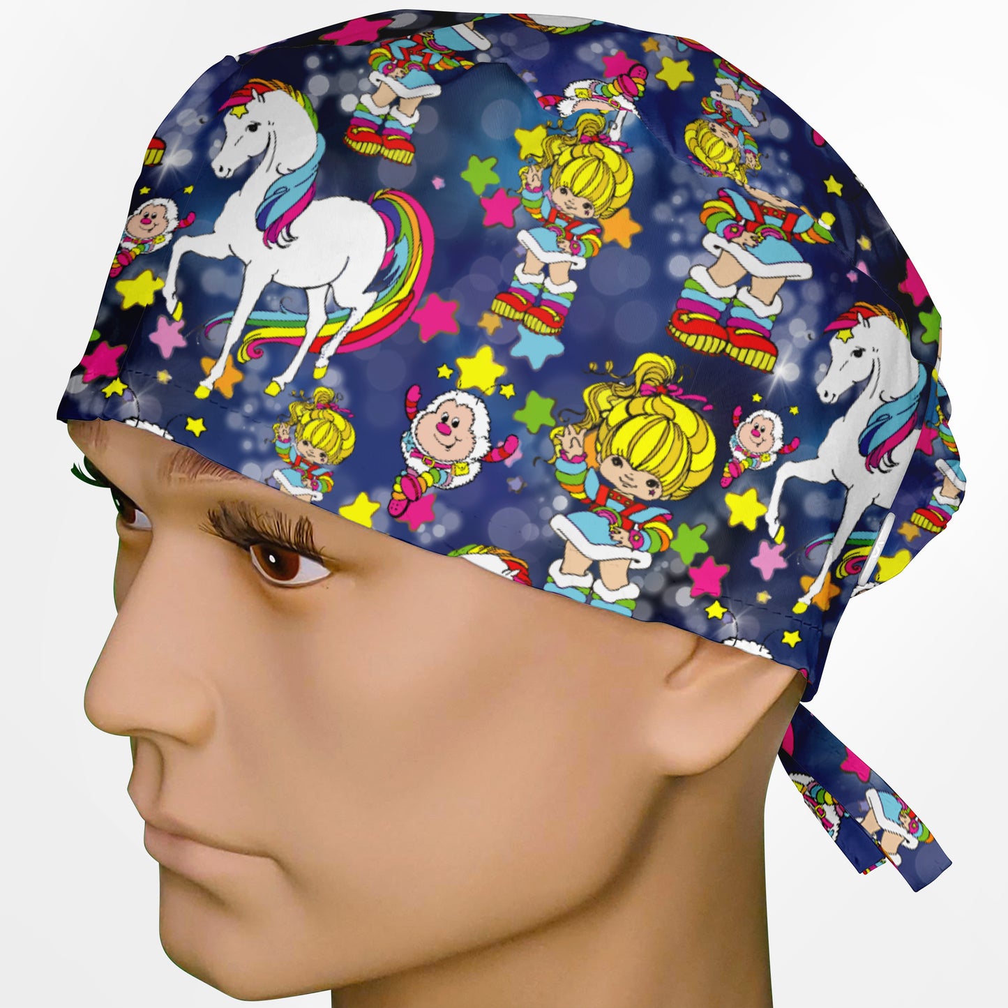 Rainbow Brite Surgeon Scrub Cap