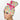 Rainbow Dots High Bun Ponytail Scrub Cap