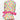 Rainbow Dots Ponytail Scrub Cap