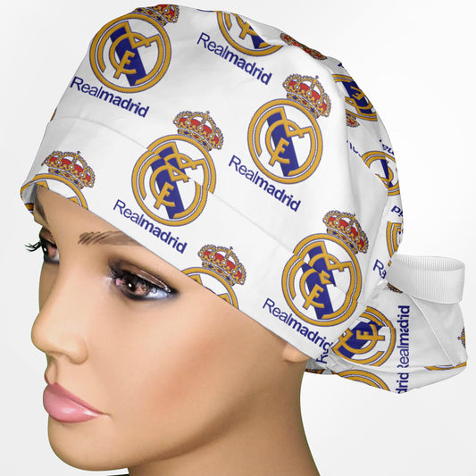 Real Madrid Ponytail Scrub Cap