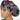 Real Monsters Black Bouffant Scrub Cap