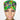 Real Monsters Stripes Ponytail Scrub Cap