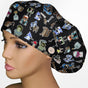 Regular Show Bouffant Scrub Cap