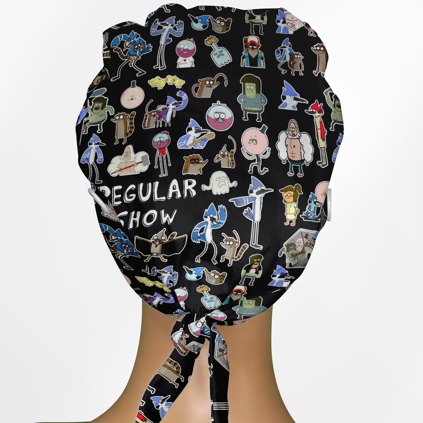 Regular Show Low-Tie Surgeon Scrub Cap