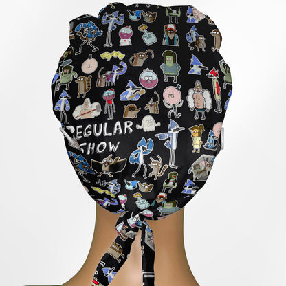 Regular Show Low-Tie Surgeon Scrub Cap