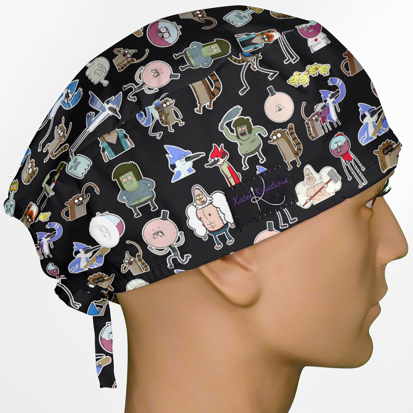 Regular Show Surgeon Scrub Cap