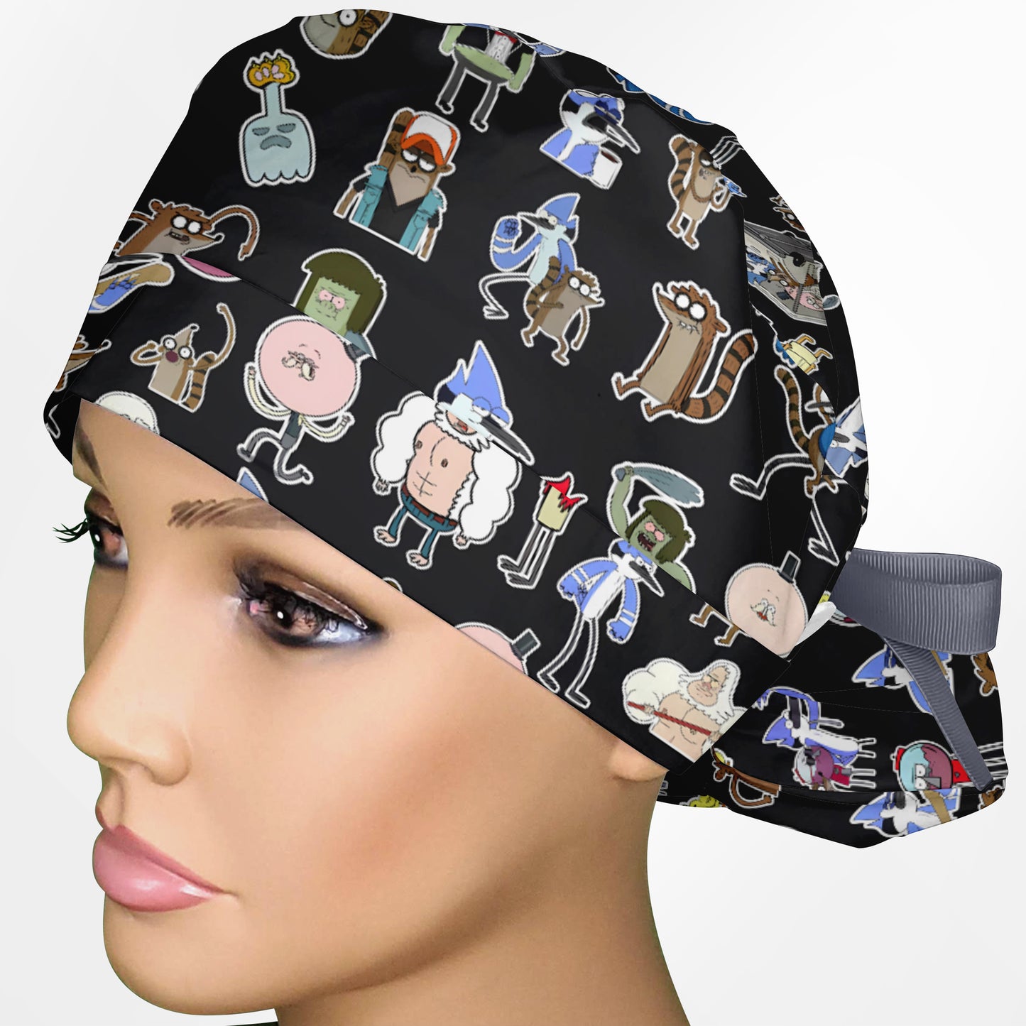 Regular Show Ponytail Scrub Cap