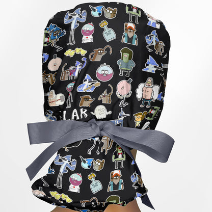 Regular Show Ponytail Scrub Cap