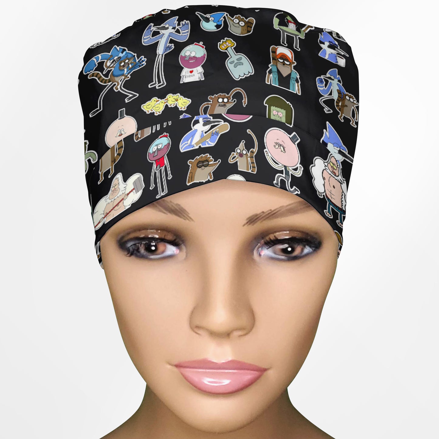 Regular Show Ponytail Scrub Cap