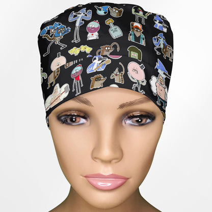 Regular Show Ponytail Scrub Cap