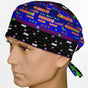 Retro Frogger Surgeon Scrub Cap