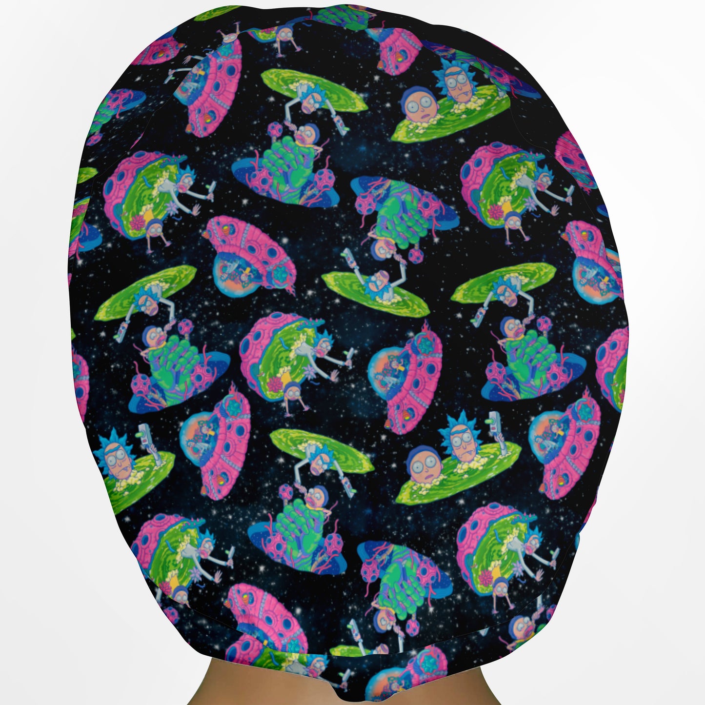 Rick and Morty Space Euro Scrub Cap