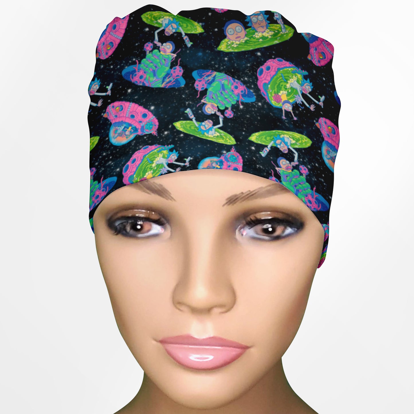 Rick and Morty Space Low-Tie Surgeon Scrub Cap
