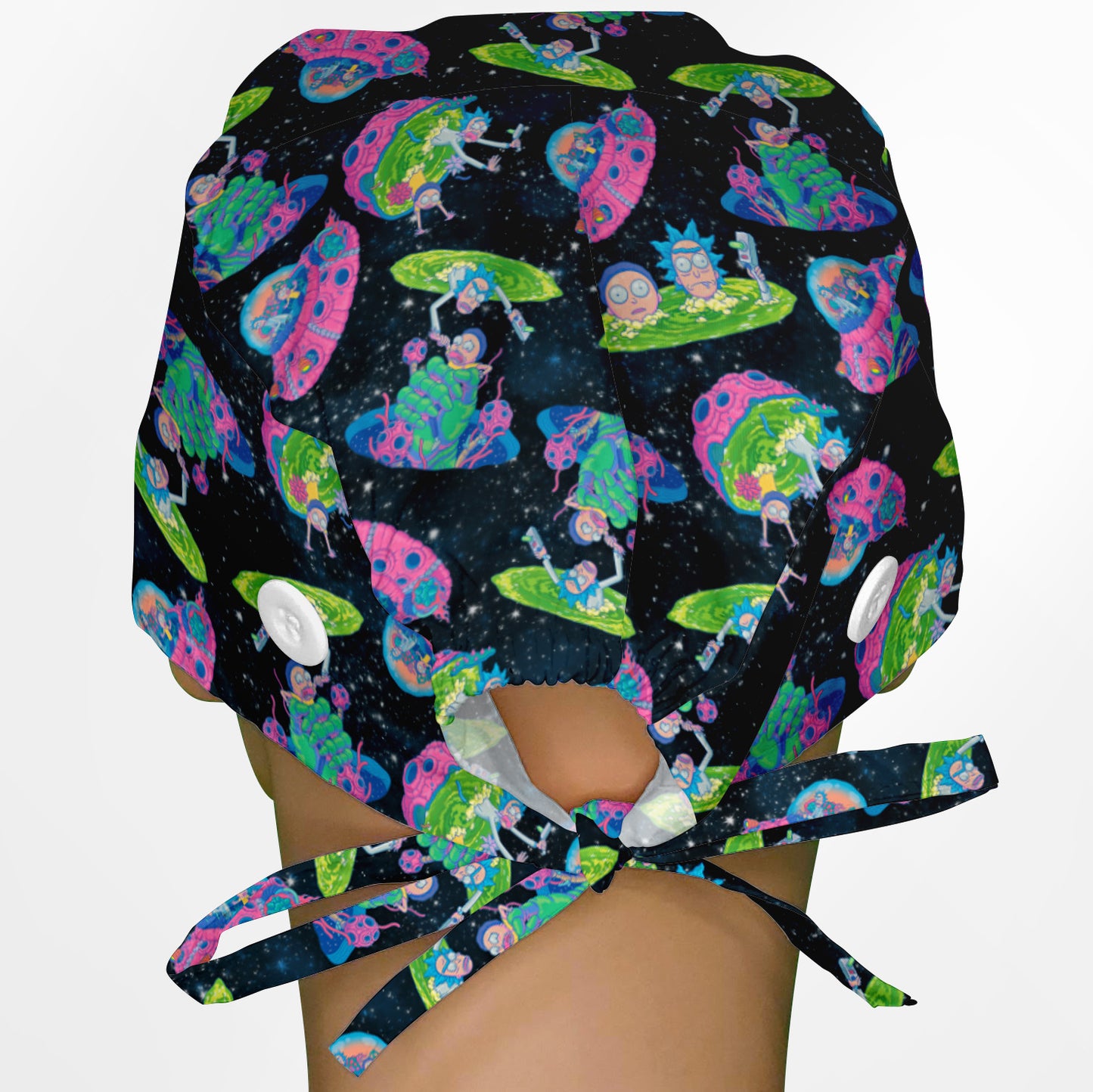 Rick and Morty Space Surgeon Scrub Cap