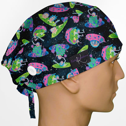 Rick and Morty Space Surgeon Scrub Cap