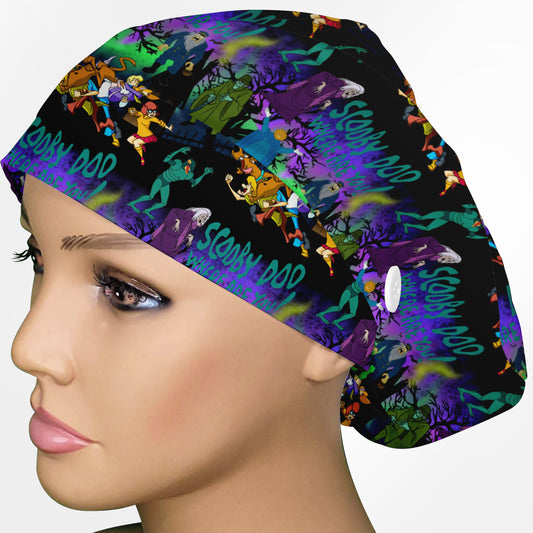 Groovy Clues Euro Scrub Cap
