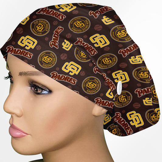 SD Padres Euro Scrub Cap