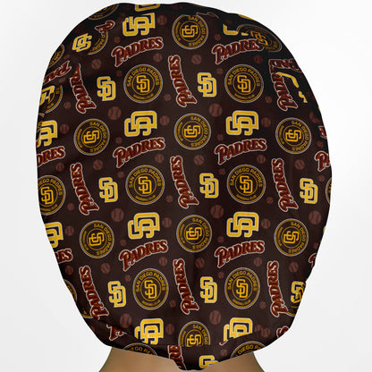 SD Padres Euro Scrub Cap