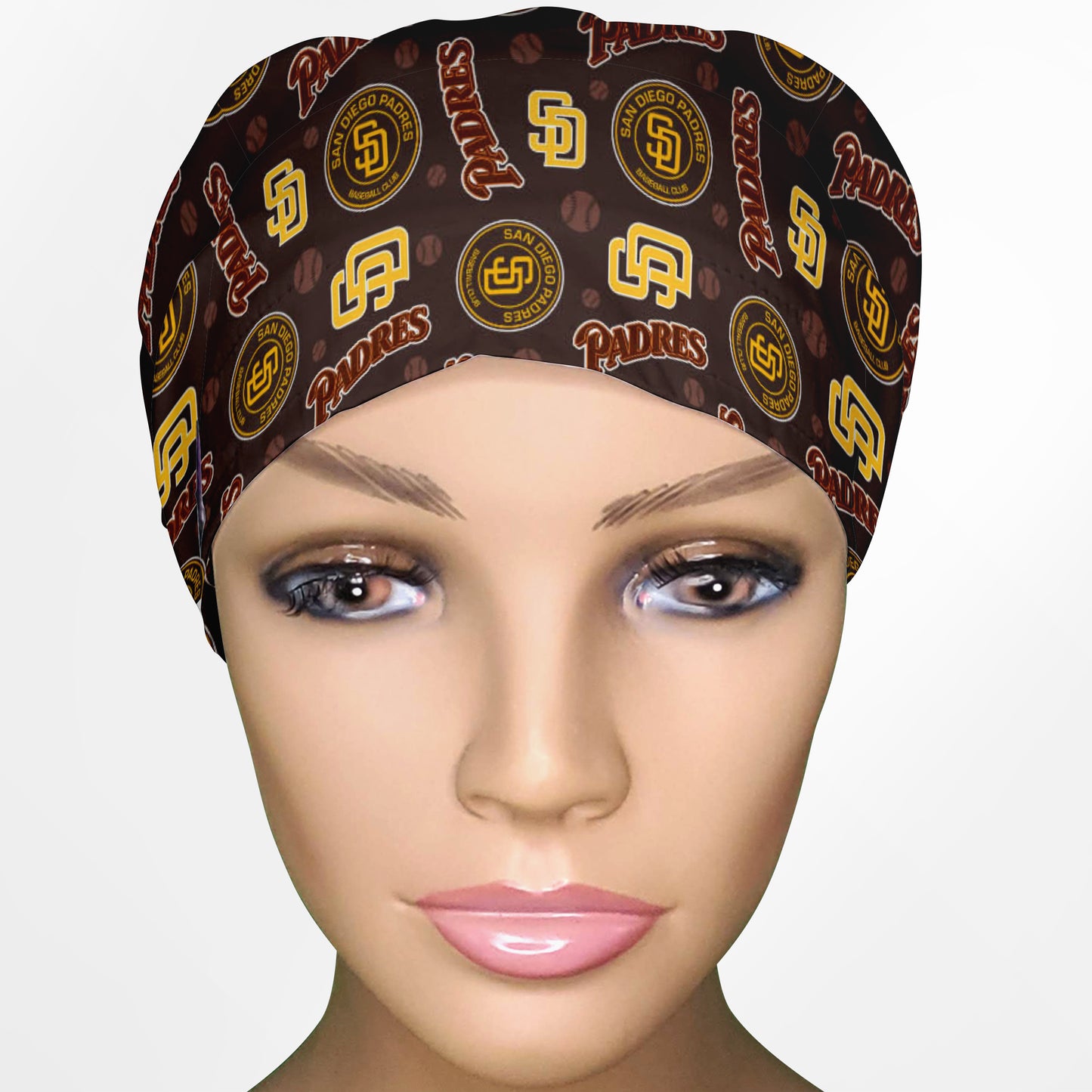 SD Padres Euro Scrub Cap