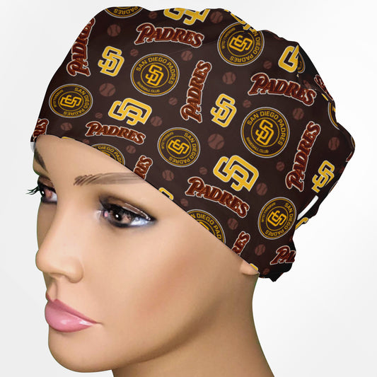 SD Padres Low-Tie Surgeon Scrub Cap