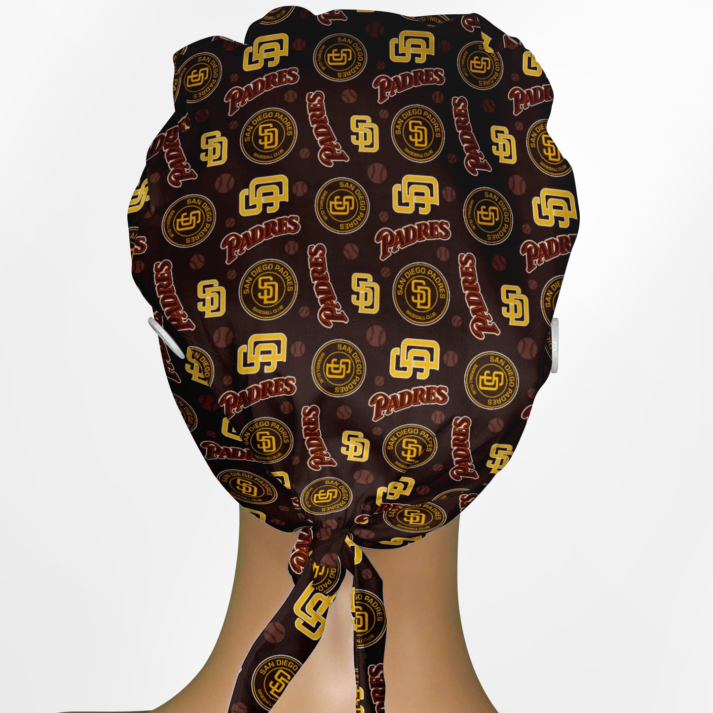 SD Padres Low-Tie Surgeon Scrub Cap