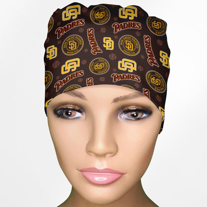SD Padres Low-Tie Surgeon Scrub Cap