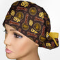 SD Padres Ponytail Scrub Cap