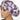 Tejano Queen Purple Bouffant Scrub Cap