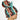 Serape Bull High Bun Ponytail Scrub Cap