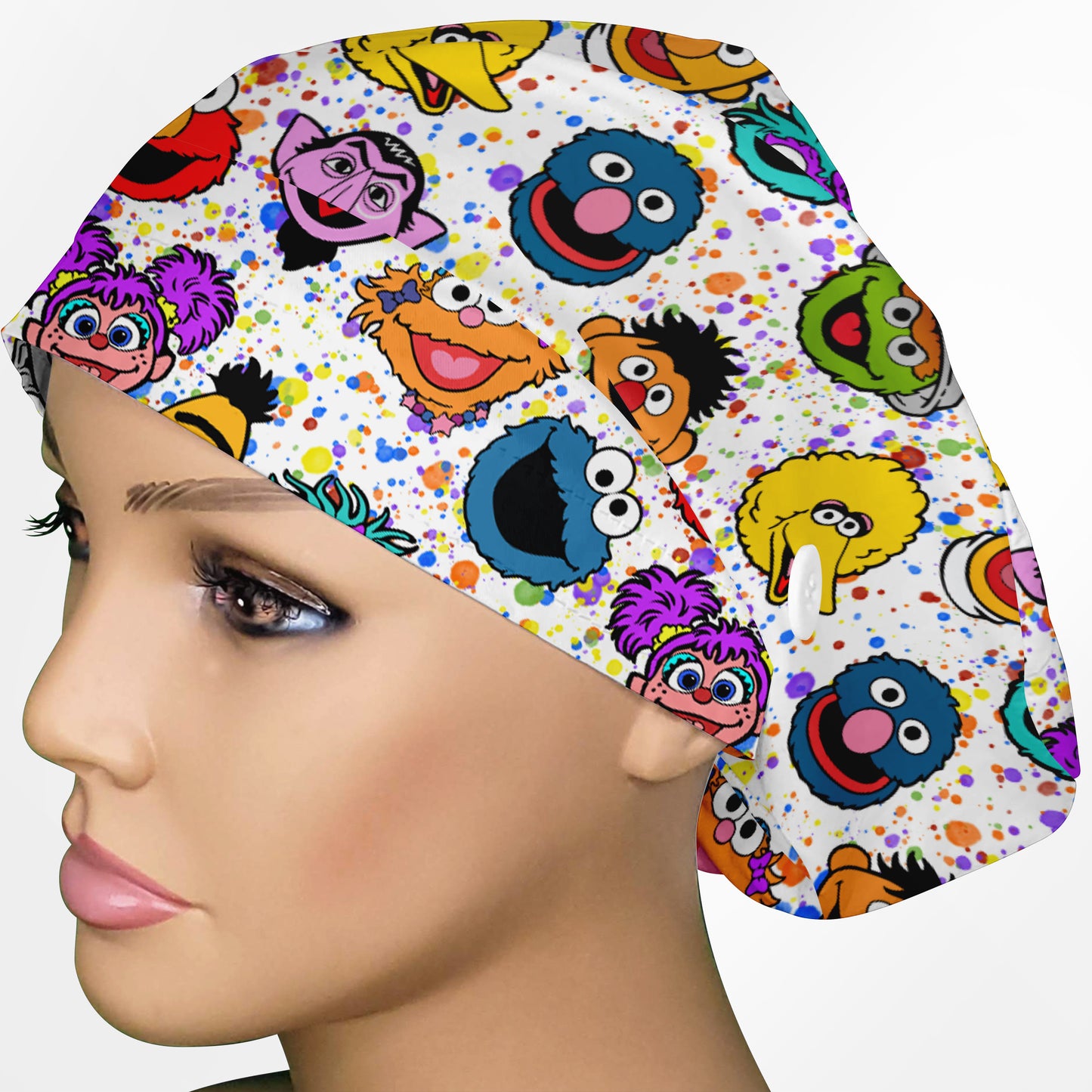 Sesame Street Euro Scrub Cap