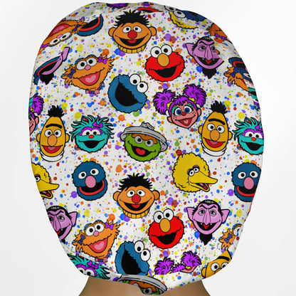 Sesame Street Euro Scrub Cap