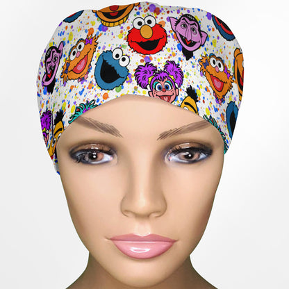 Sesame Street Euro Scrub Cap