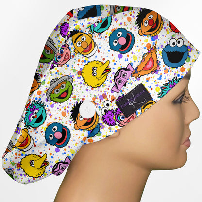 Sesame Street Euro Scrub Cap