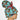 Shit Magnet High Bun Ponytail Scrub Cap