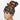 Ice Cream Drip High Bun Ponytail Scrub Cap