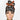 Ice Cream Drip High Bun Ponytail Scrub Cap