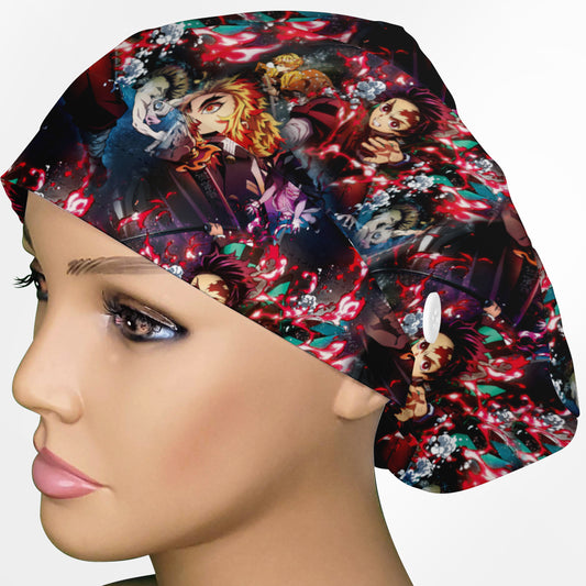 Slaying Demons Euro Scrub Cap