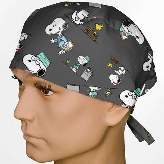 Snoopy Medical Surgeon Scrub Cap