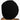 Solid Black Bouffant Scrub Cap