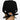 Solid Black Surgeon Scrub Cap
