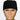 Solid Black Surgeon Scrub Cap