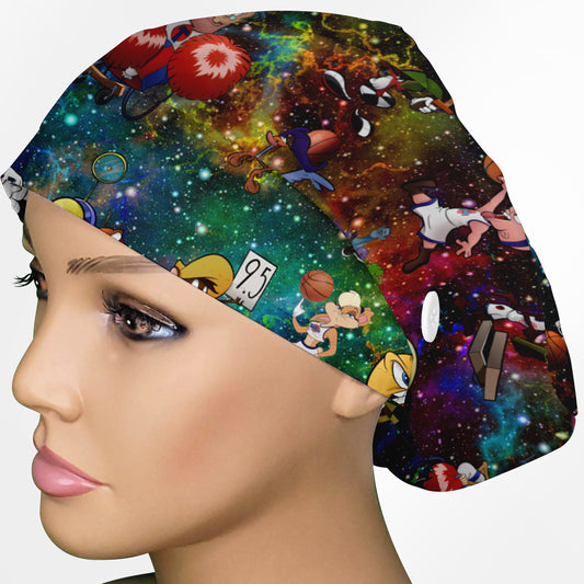 Galaxy Game Euro Scrub Cap