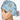 Spine Ponytail Scrub Cap