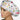 Spring Gnomes Bouffant Scrub Cap