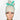 Sprinkles High Bun Ponytail Scrub Cap