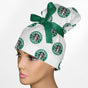 Brewed & Boujee Classic High Bun Ponytail Scrub Cap